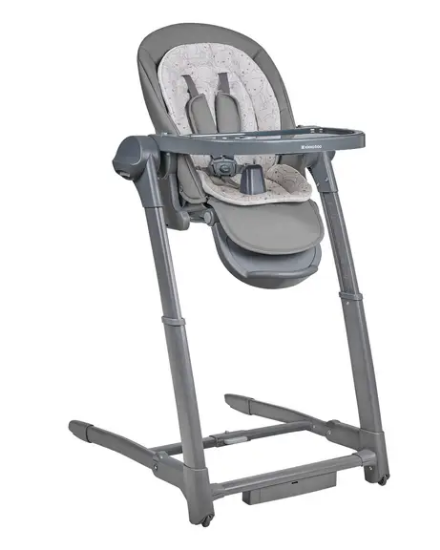 Slika Ležaljka i hranilica Prima 3u1 Grey 2024 - Kikka Boo