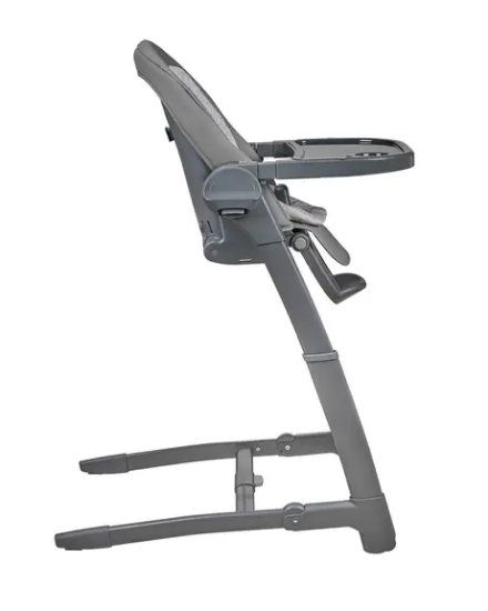 Slika Ležaljka i hranilica Prima 3u1 Grey 2024 - Kikka Boo