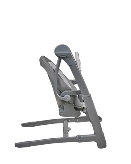 Slika Ležaljka i hranilica Prima 3u1 Grey 2024 - Kikka Boo