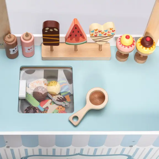 Slika Drveni set za sladoled Zopa 