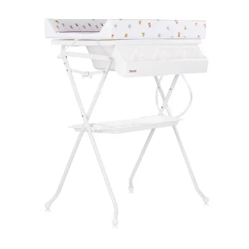 Slika Kadica sa stalkom i odlogom za previjanje Aqua Little Farm Chipolino