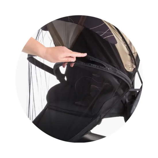 Slika Univerzalna mrežica za kolica Lux black Chipolino 