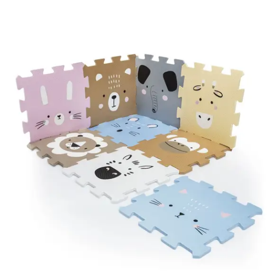 Slika Zopa puzzle podloga od pjene 30 × 30 cm (9 kom) Animals