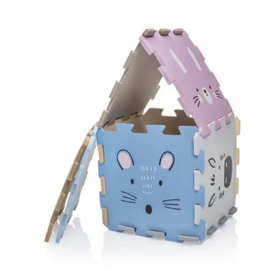 Slika Zopa puzzle podloga od pjene 30 × 30 cm (9 kom) Animals