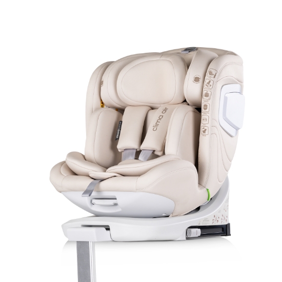 Slika Autosjedalica I-SIZE 40-150 cm ISOFIX 360 Clima Air Biscotta Chipolino 