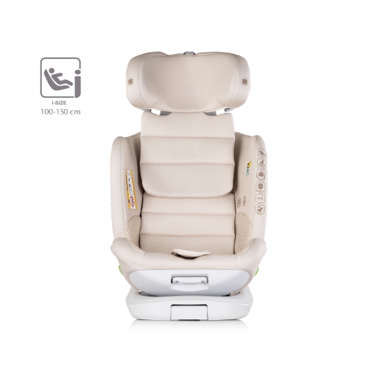 Slika Autosjedalica I-SIZE 40-150 cm ISOFIX 360 Clima Air Biscotta Chipolino 