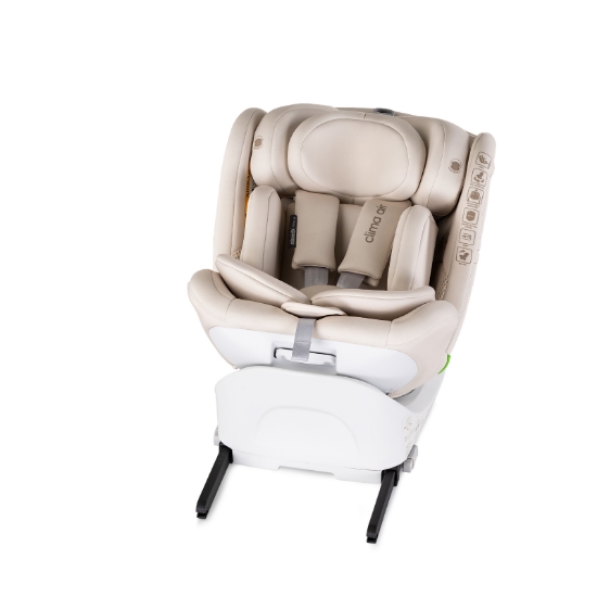Slika Autosjedalica I-SIZE 40-150 cm ISOFIX 360 Clima Air Biscotta Chipolino 