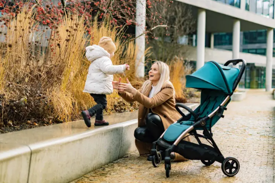 Slika Zopa kolica Quiq 2, Camelia Pink