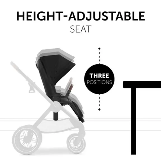 Slika Kolica Walk N care Air Set Black - Hauck