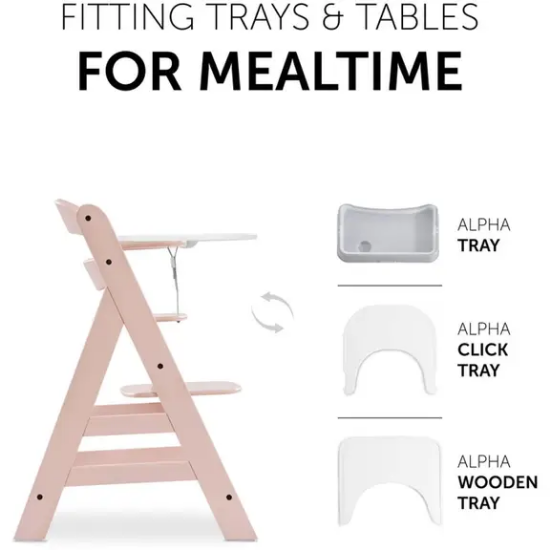 Slika Hranilica Alpha + rose - Hauck