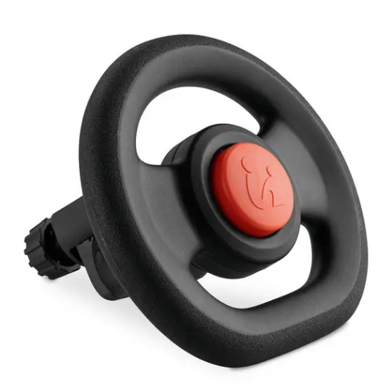 Slika Igračka volan za kolica Crna - Hauck