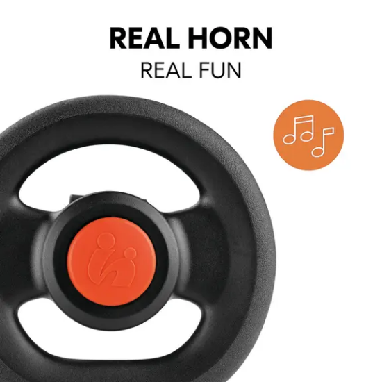 Slika Igračka volan za kolica Crna - Hauck