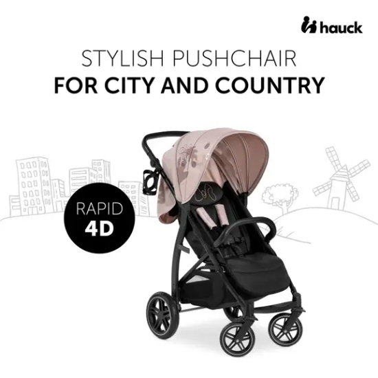 Slika Kolica Rapid 4D Minnie Mouse Rose - Hauck