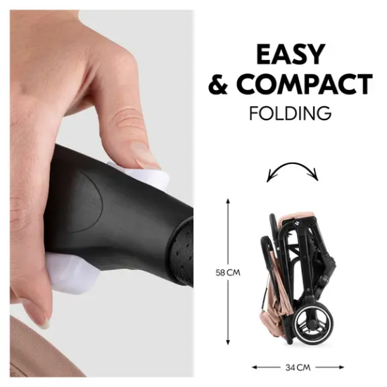 Slika Kolica Travel N Care Plus Hazelnut - Hauck