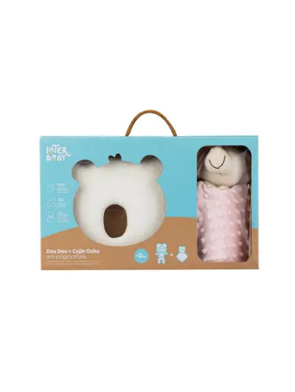 Slika Jastuk + tješilica Teddy pink - Interbaby