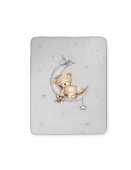 Slika Rachel dekica 110x140 Mjesec siva InterBaby 