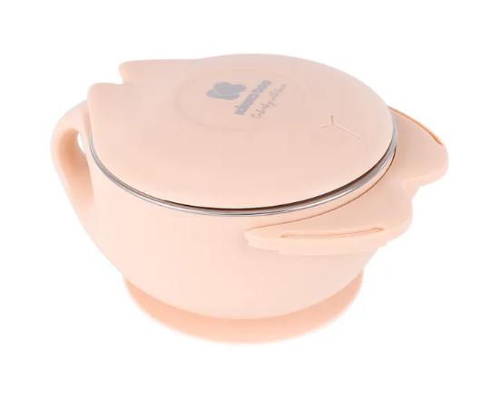 Slika Posuda od nehrđajućeg čelika 400ml Cat Pink - Kikka Boo