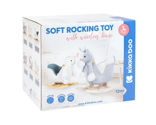 Slika Konjić na ljuljanje sa zvukom Grey Horse - Kikka Boo