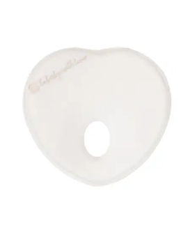 Slika Ergonomski jastuk s memorijskom pjenom Heart Airknit Bijeli - Kikka Boo