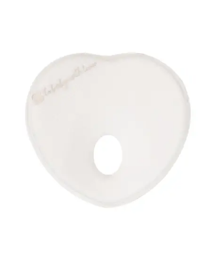 Slika Ergonomski jastuk s memorijskom pjenom Heart Airknit Bijeli - Kikka Boo