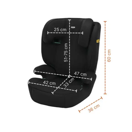 Slika Autosjedalica Beta i-Size isofix, Grey Zopa 