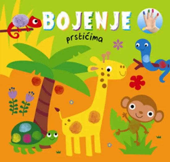 Slika Bojenje prstićima (narančasta)