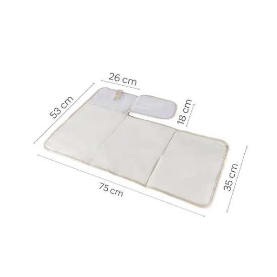 Slika Putna podloga za previjanje Shade Siva Zopa 