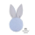 Tješilica/zvečka Mini Bunny plava MimiNu 