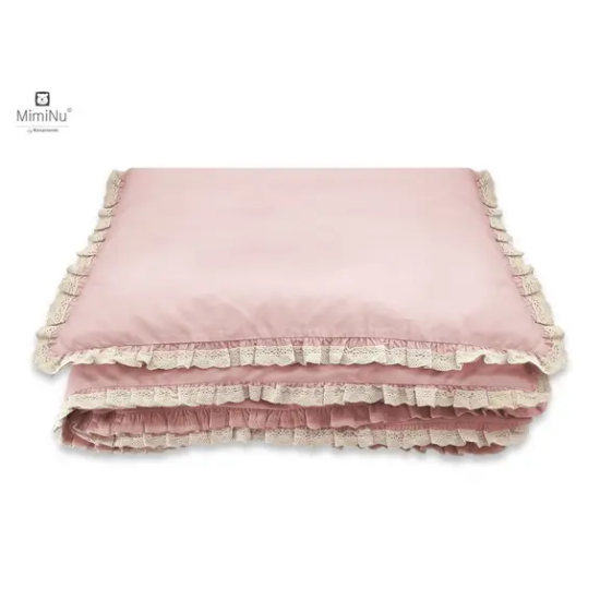 Slika Posteljina 2 Elem. Premium Puder roza MimiNu