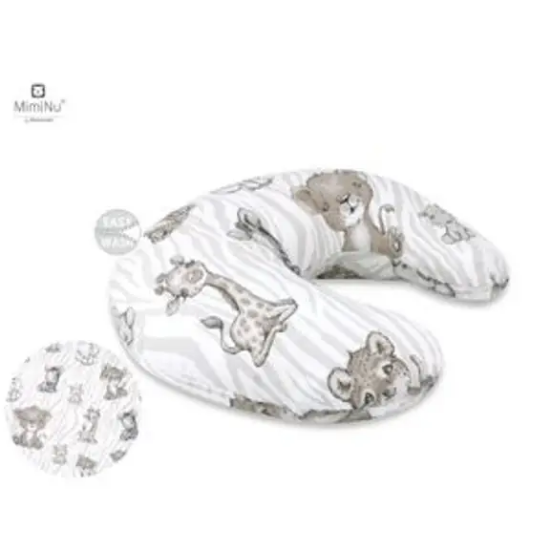 Slika Jastuk za hranjenje beba Safari Bež - MimiNu