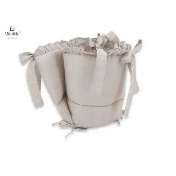 Slika Ogradica za krevetić Royal Bež 360x30cm - MimiNu