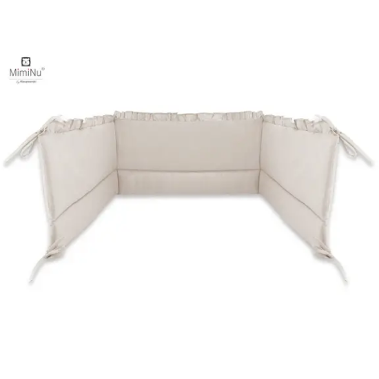 Slika Ogradica za krevetić Royal Bež 360x30cm - MimiNu