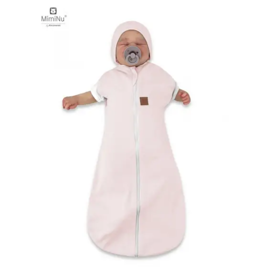 Slika Vreća za spavanje (vel. 0 -3 mjeseca) "TEDDY" pink - MimiNu