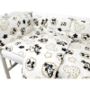 Slika Posteljina set 5 elem. Mickey  (za krevetić 120x60 cm) - MimiNu
