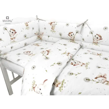 Slika Posteljina set 3 elem. Maslačak (za krevetić 120x90 cm) - MimiNu