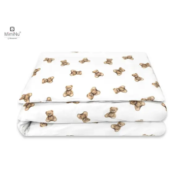 Slika Premium posteljina za dječji krevetić 5-dijelni set - Teddy Bears - MimiNu