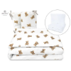Slika Premium posteljina za dječji krevetić 5-dijelni set - Teddy Bears - MimiNu