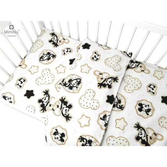 Slika Posteljina set 2 elem. Mickey Mouse (za krevetić 120x60 cm) - MimiNu