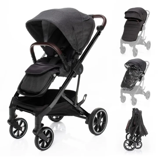 Slika Kolica Quest 3u1 Vulcan black / black Zopa 