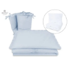 Slika Premium posteljina za dječji krevetić 5-dijelni set - Royal Baby Blue - MimiNu