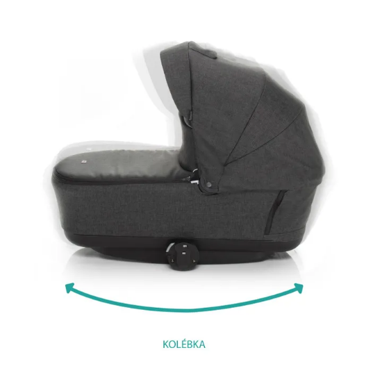 Slika Kolica Quest 3u1 Vulcan black / silver Zopa 