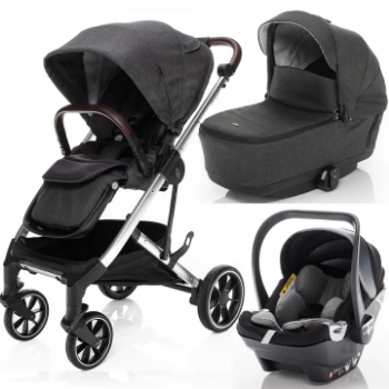 Slika Kolica Quest 3u1 Vulcan black / silver Zopa 