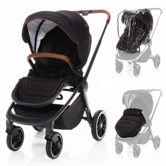 Slika Kolica Move 3u1 - night black / black Zopa 