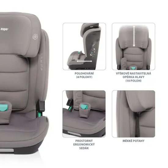 Slika Autosjedalica Matrix i-Size, Night Black Zopa 