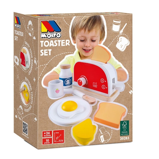Slika Drveni toster Molto