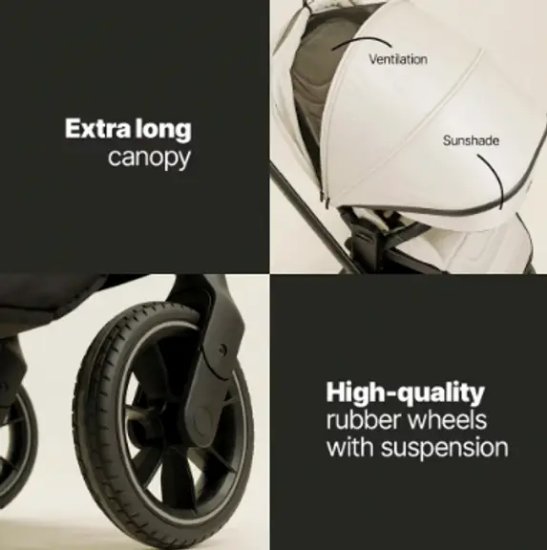 Slika Dječja kolica Move Cross 5, Toffee Brown Zopa 