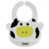 Slika Silikonski podbradak Bib - Cow Zopa 