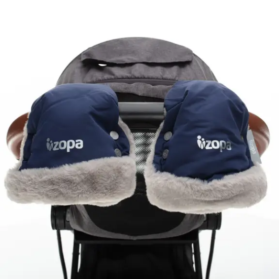 Slika Zimske rukavice za kolica Fluffy - royal blue Zopa 