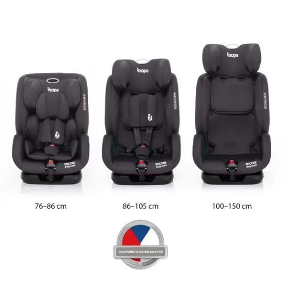 Slika Autosjedalica Encore i-Size, Crna Zopa 