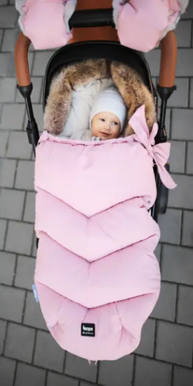 Slika Zimska vreća Fluffy Old Pink Zopa 